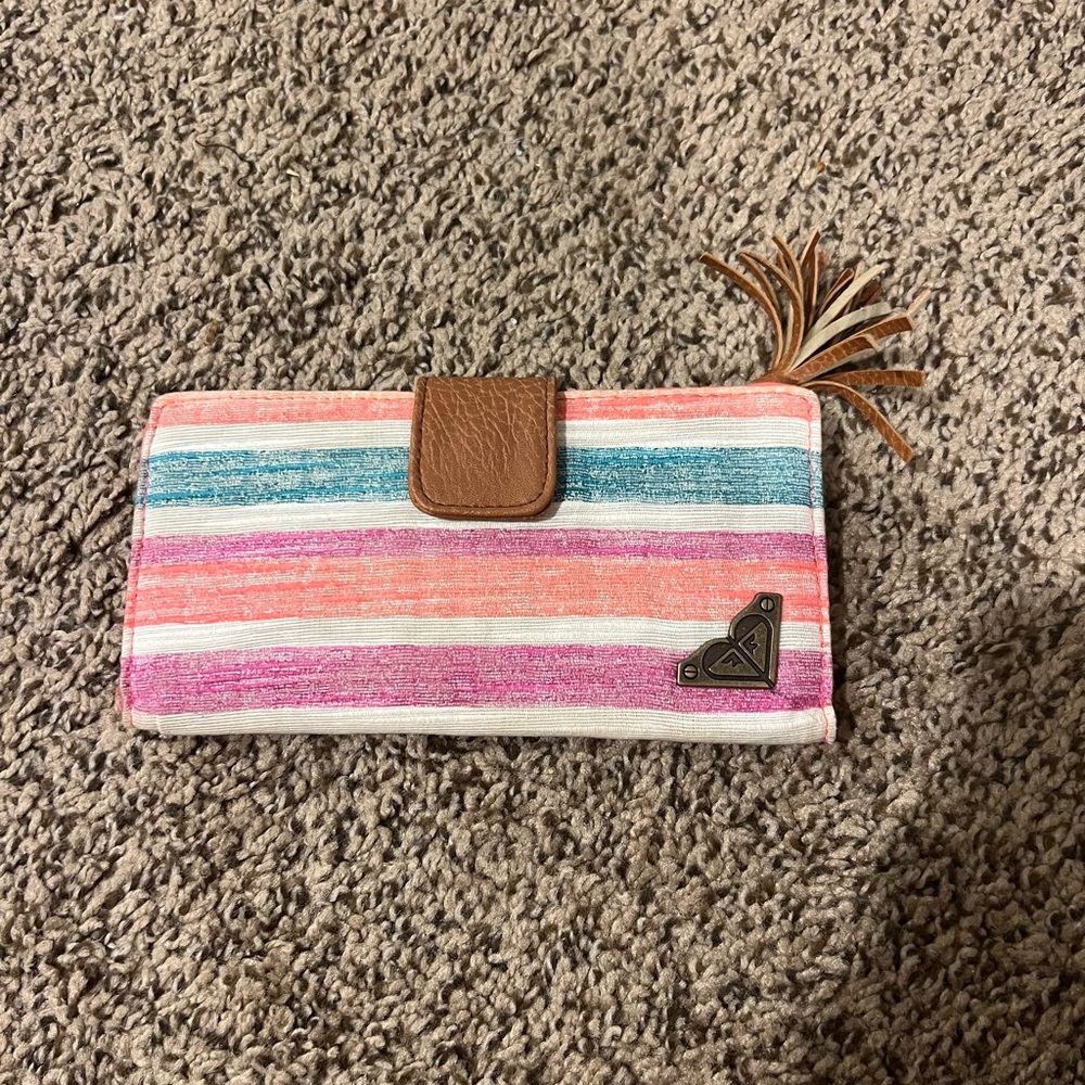 Roxy Striped Wallet